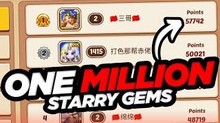 Idle Heroes - Over 1 MILLION Starry Gems Used