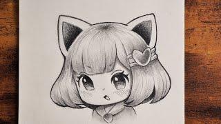 How to Draw Anime Girl | Easy Anime Tutorial step by step | How to Start anime Drawing