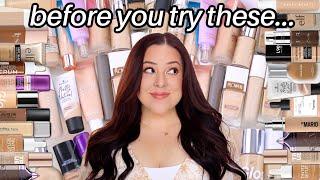 MAKEUP DECLUTTER! My TOP Foundations + What I’m Getting Rid Of