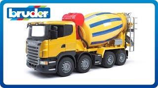 Bruder Toys SCANIA R-Series Cement Mixer #03554