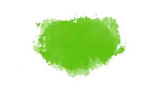 green screen ink drop photo slideshow