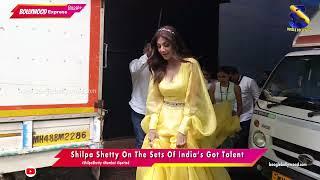 Shilpa Shetty On The Sets Of India’s Got Talent | Boogle Bollywood