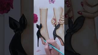 Painting TUTORIAL #shoedesign