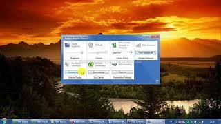 Cara menggunakan aplikasi WINDOWS MOBILITY CENTER di Windows 7/8/10/11.