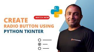 Create Radio button using Python Tkinter