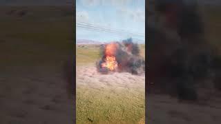 Stunning Graphics: Missile Strikes and Destroys a Tank