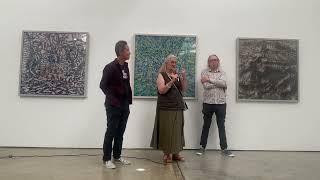 Art Atrium  Andrew Tomkins Exhibition Opening with the Artist Lauched by Elizabeth Fortescue 2023