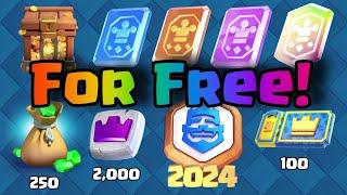 Earn exclusive rewards during the Clash Royale World Finals 2024 for free!