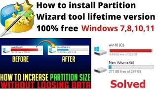 Install MiniTool Partition with full description  how to resolve windows any drive space full issue