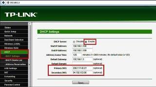 How to configure Router TP Link using DHCP address