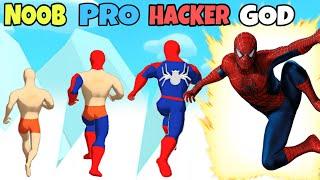 NOOB vs PRO vs HACKER vs GOD in Mashup Hero