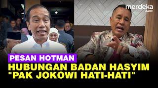 Temukan Kejanggalan Hubungan Badan Ketua KPU & Anak Buah, Hotman Jokowi Hati Hati