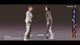 #302 Usama yt #pubgmobile partner new emote vedio #falinstaryt #synergy #love you Pubg mobile