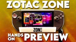 FIRST LOOK - Zotac Zone Hands On First Impressions