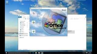 Office for Windows 95 on Windows 10