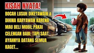 KISAH NYATA! Bocah Lusuh DIhina KArena Sentuh Mobil Mewah. Tapi Saat Ayahnya Datang. Faktanya Miris