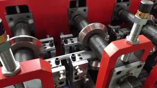 Roll forming machine for aluminum frame of screen window|Cold roll forming machine