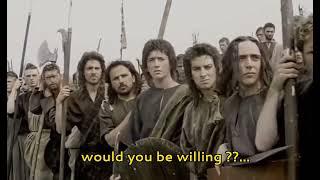 Mel Gibson Most motivational speech in Braveheart Movie