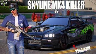 MOBIL SKYLINE LIVERY SUPRA MK4 !! MOBIL PERTAMA MENGGUNAKAN MESIN TERCEPAT DIDUNIA !! GTA 5 ROLEPLAY