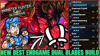 New Best Dual Blades Build - All 5 Elements -Blood Awakening is OP - Monster Hunter Rise Sunbreak!