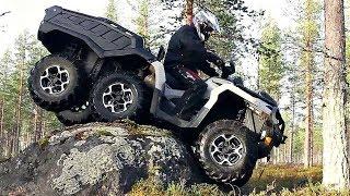  КвадроЦиклы 6х6 (Off-road ) - СумаСшедшие Проходимцы !