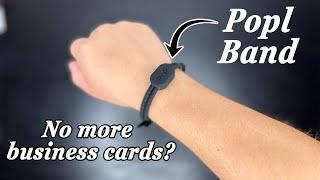 New Popl Band Review!! Will it replace business cards?!