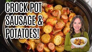 Tasty Crock Pot Sausage and Potatoes