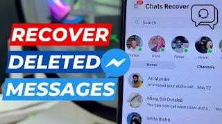 Recover Deleted Facebook Messages on Messenger 2024