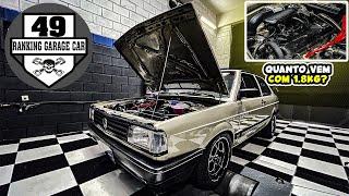 VOYAGE TURBO TURBO COM 1.8KG DE PRESSÃO | RANKING GARAGE CAR 49 | MIOLO FORJADO | EP.2 T1