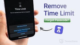 How to Remove Time Limit on iPhone without Passcode If Forgot 2023