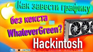 КАК ЗАВЕСТИ ГРАФИКУ В HACKINTOSH БЕЗ КЕКСТА WHATEVERGREEN? - ALEXEY BORONENKOV | 4K