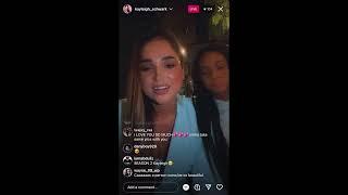Kayleigh Schwark from Netflix Show Young Famous and African IG Live 04 10 2022