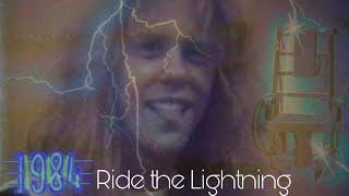 Metallica Very Rare Video from 1984 | Ride the Lightning Tour | Electra Flying V