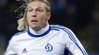 AWFUL miss from Ukraine's Andriy Voronin in friendly