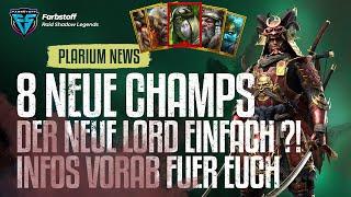 Raid: Shadow Legends - 8 neue Champs im März - Der neue Lord, bin so gespannt wie der performt