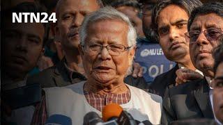 Premio nobel Muhammad Yunus fue designado para liderar un gobierno interino en Bangladés