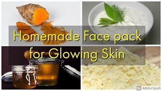 face pack for glowing skin homemade | Natural face mask | Food Travel Company