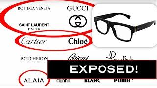 Who Makes Your Frames??? EVERY Designer Brand Uncovered - from Ray-Ban to Cartier