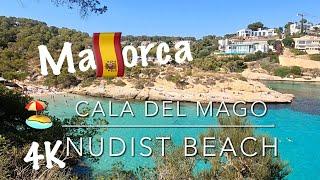 Cala Mago (Nude beach) Portals Vells Mallorca 2022,July4K60