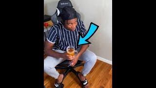 Fake Cup Prank With Chocolate Milk #Shorts