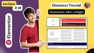 [Elementor Alert widget] Elementor Tutorial 2024 For Beginners | Lec#21