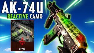 The NEW AK74u is AMAZING in Warzone! AK74u Class Setup & *REACTIVE CAMO* (Cold War Warzone)