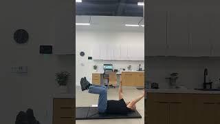 Chiropractor Meridian, ID Demonstrates the DeadBug for Engaging the Core and Low Back Pain Relief.