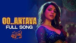 Oo Antava..Oo Oo Antava (Telugu) Full Video Song || (Official Video) || Pushpa Songs.