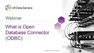 Webinar: What is Open Database Connector (ODBC)?