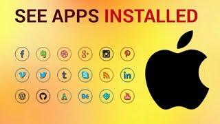 How to see all apps installed on iPhone and iPad