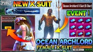 NEW X-SUIT: OCEAN ARCHLORD | PUBG MOBILE 1.5 UPDATE LEAKS | OCEAN ARCHLORD X SUIT LEAKS | GAMMA_G