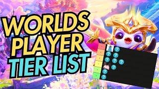 The OFFICIAL TFT Worlds Players Tier List