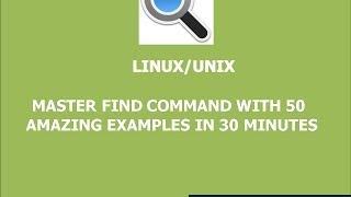 50 Amazing Examples of Find Command