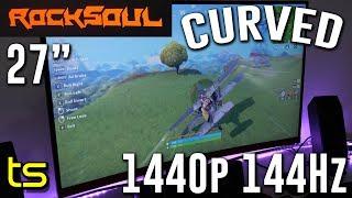 Rocksoul 27 inch 1440p 144Hz Curved Gaming Monitor Review